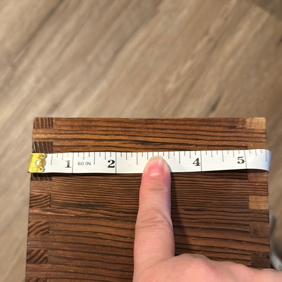 Wooden Mail Box with Script Design - Picture 7 of 7